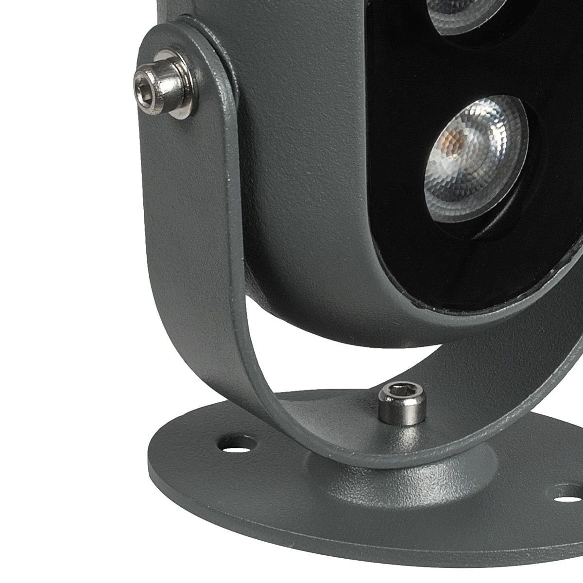 LEDTM® FLOODIS GLB-103-0031 Προβολέας Σποτ Wall Washer LED 4W 360lm 24° AC 220-240V Αδιάβροχο IP65 Θερμό Λευκό 2700K - Sanan SMD Chip - Γκρι Ανθρακί Ματ - Μ7 x Π5 x Υ11cm - 3 Χρόνια Εγγύηση - Image 4