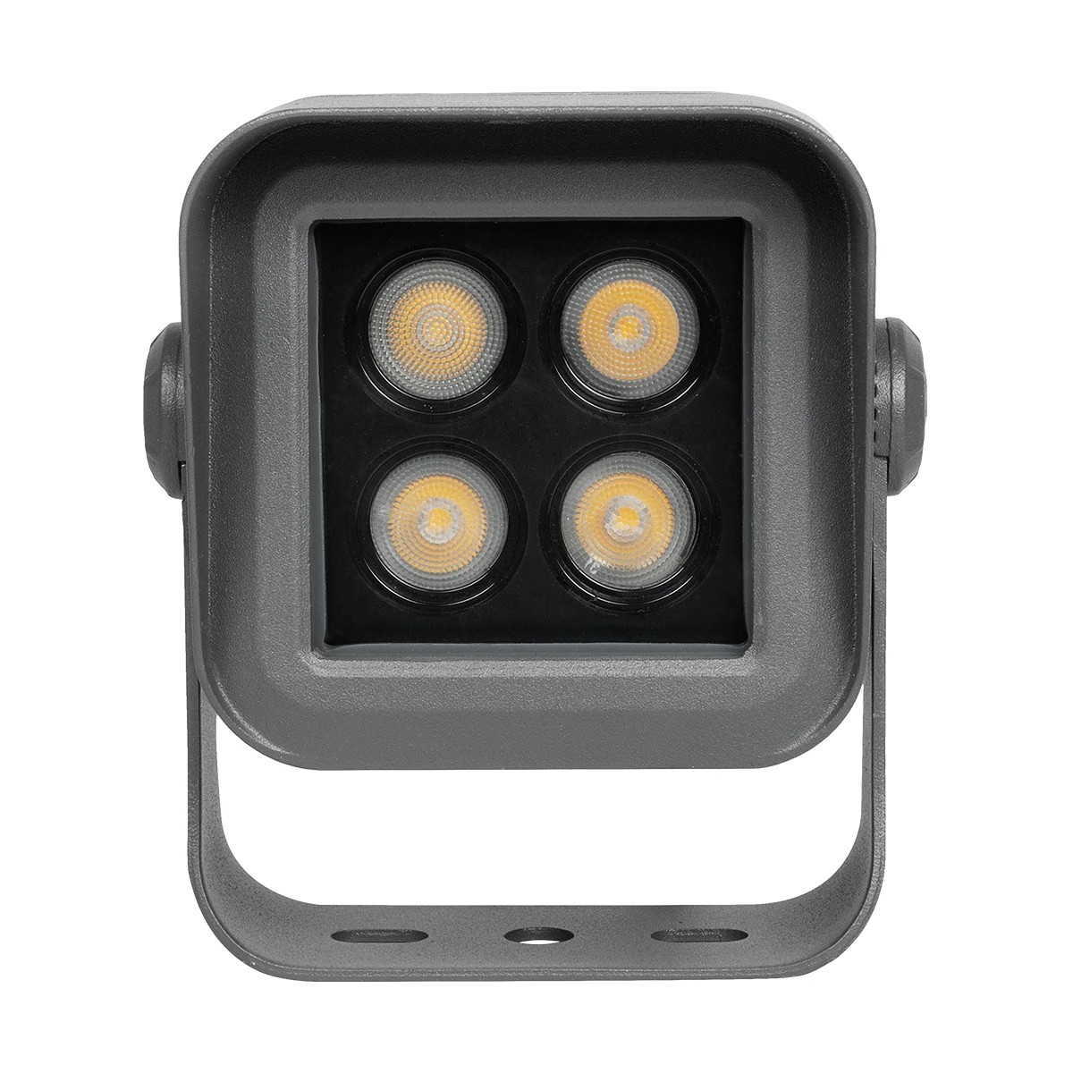 LEDTM® FLOODVIRA GLB-103-0032 Προβολέας Σποτ Wall Washer LED 8W 720lm 24° AC 220-240V Αδιάβροχο IP65 Θερμό Λευκό 2700K - Sanan SMD Chip - Γκρι Ανθρακί Ματ - Μ11 x Π9 x Υ15cm - 3 Χρόνια Εγγύηση - Image 3
