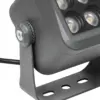 LEDTM® FLOODVIRA GLB-103-0032 Προβολέας Σποτ Wall Washer LED 8W 720lm 24° AC 220-240V Αδιάβροχο IP65 Θερμό Λευκό 2700K - Sanan SMD Chip - Γκρι Ανθρακί Ματ - Μ11 x Π9 x Υ15cm - 3 Χρόνια Εγγύηση - Image 4