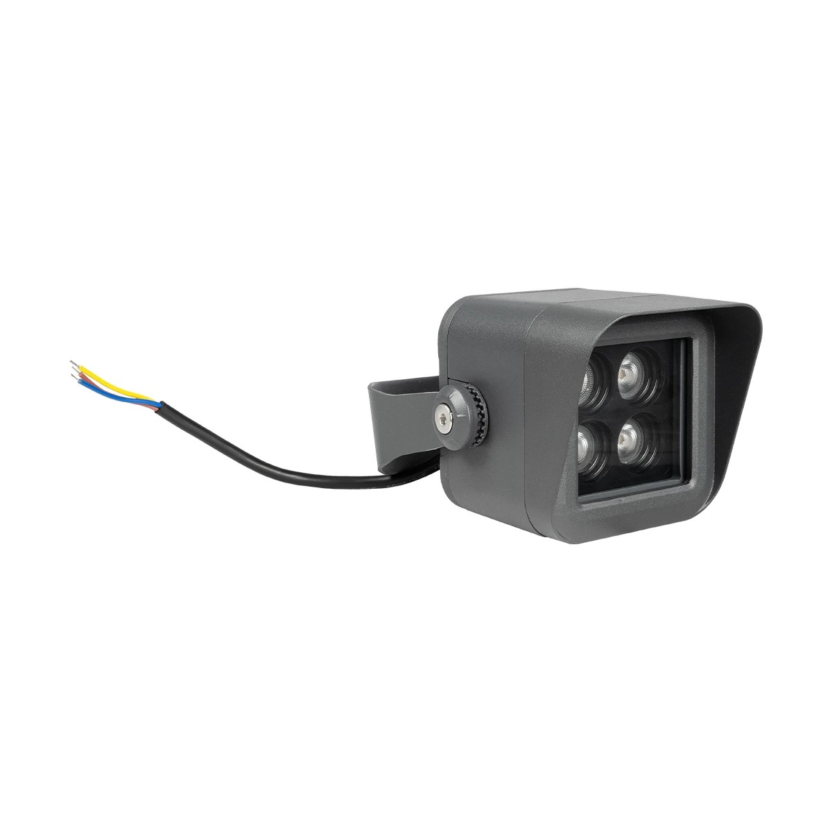 LEDTM® FLOODVIRA GLB-103-0032 Προβολέας Σποτ Wall Washer LED 8W 720lm 24° AC 220-240V Αδιάβροχο IP65 Θερμό Λευκό 2700K - Sanan SMD Chip - Γκρι Ανθρακί Ματ - Μ11 x Π9 x Υ15cm - 3 Χρόνια Εγγύηση - Image 9