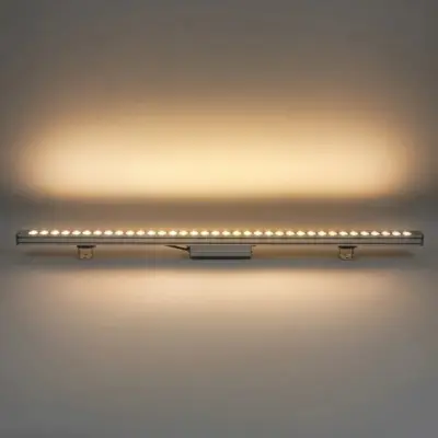 Alternative view of LEDTM® WASHERLUMA GLB-103-0033 Μπάρα Φωτισμού Wall Washer LED 36W 3240lm 30° AC 220-240V Αδιάβροχο IP65 Θερμό Λευκό 2700K - Sanan SMD Chip - Γκρι Ανθρακί Ματ - Μ100 x Π4 x Υ6.5cm - 3 Χρόνια Εγγύηση