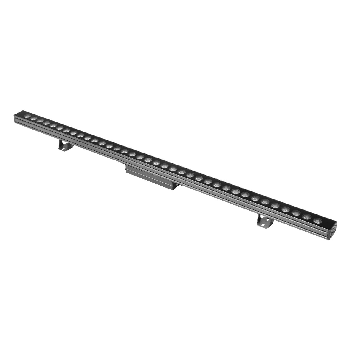 LEDTM® WASHERLUMA GLB-103-0033 Μπάρα Φωτισμού Wall Washer LED 36W 3240lm 30° AC 220-240V Αδιάβροχο IP65 Θερμό Λευκό 2700K - Sanan SMD Chip - Γκρι Ανθρακί Ματ - Μ100 x Π4 x Υ6.5cm - 3 Χρόνια Εγγύηση - Image 3