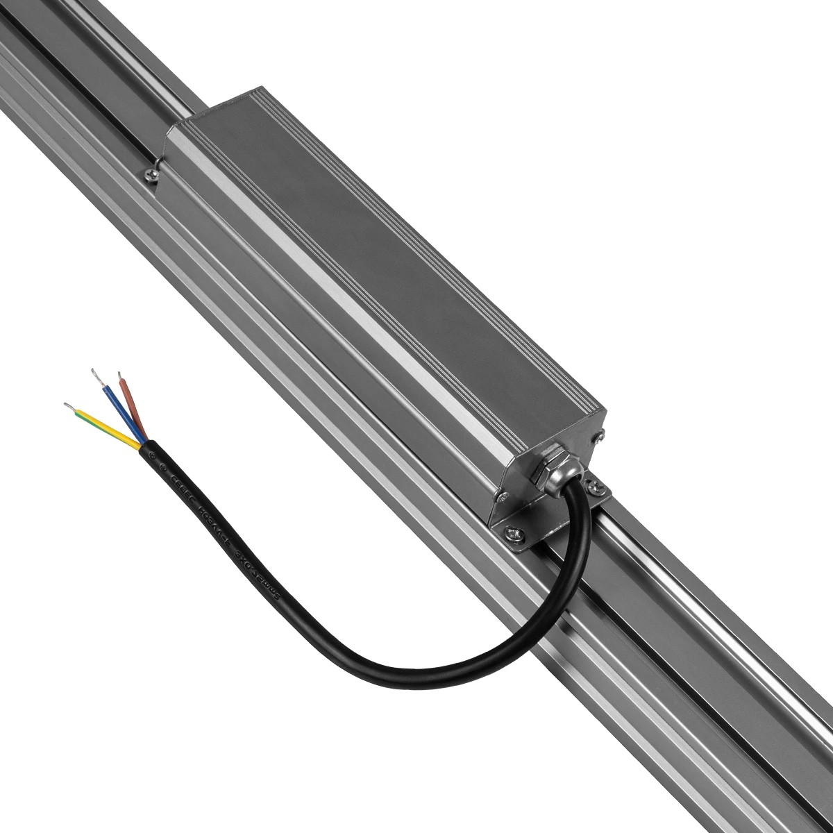 LEDTM® WASHERLUMA GLB-103-0033 Μπάρα Φωτισμού Wall Washer LED 36W 3240lm 30° AC 220-240V Αδιάβροχο IP65 Θερμό Λευκό 2700K - Sanan SMD Chip - Γκρι Ανθρακί Ματ - Μ100 x Π4 x Υ6.5cm - 3 Χρόνια Εγγύηση - Image 9