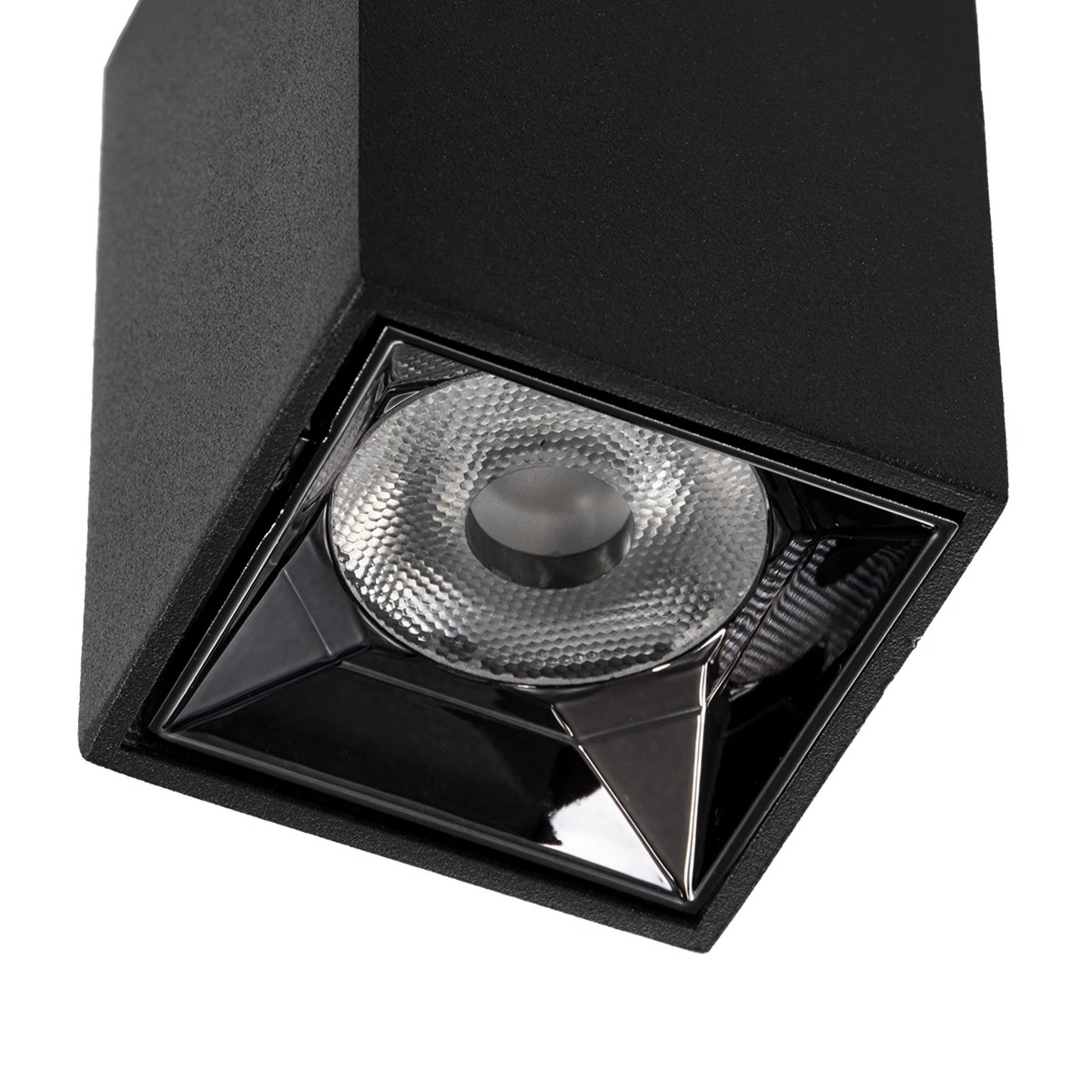 kelvo® LUMINAR KLV-101-0323 Φωτιστικό Downlight Σποτ LED 3W 405lm 36° AC 220-240V IP20 Θερμό Λευκό 2700K - Osram SMD Chip & TÜV SÜD Driver - Μαύρο Ματ - Μ4.2 x Π4.2 x Υ6.6cm - 5 Χρόνια Εγγύηση - Image 4