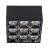 kelvo® LUMINAR KLV-101-0341 Φωτιστικό Downlight Σποτ LED 30W 4200lm 36° AC 220-240V IP20 Φυσικό Λευκό 4500K - Osram SMD Chip & TÜV SÜD Driver - Μαύρο Ματ - Μ12 x Π12 x Υ6.6cm - 5 Χρόνια Εγγύηση - Image 3