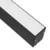 kelvo® ORION KLV-101-0362 Κρεμαστό Γραμμικό Φωτιστικό Οροφής LED 72W 7200lm 120° AC 220-240V IP20 Ρυθμιζόμενο Λευκό CCT με Χειριστήριο από 2700K έως 6000K Dimmable - Lumileds SMD Chip - Μαύρο Ματ - Μ120 x Π5.5 x Υ7cm - 3 Χρόνια Εγγύηση - Image 4