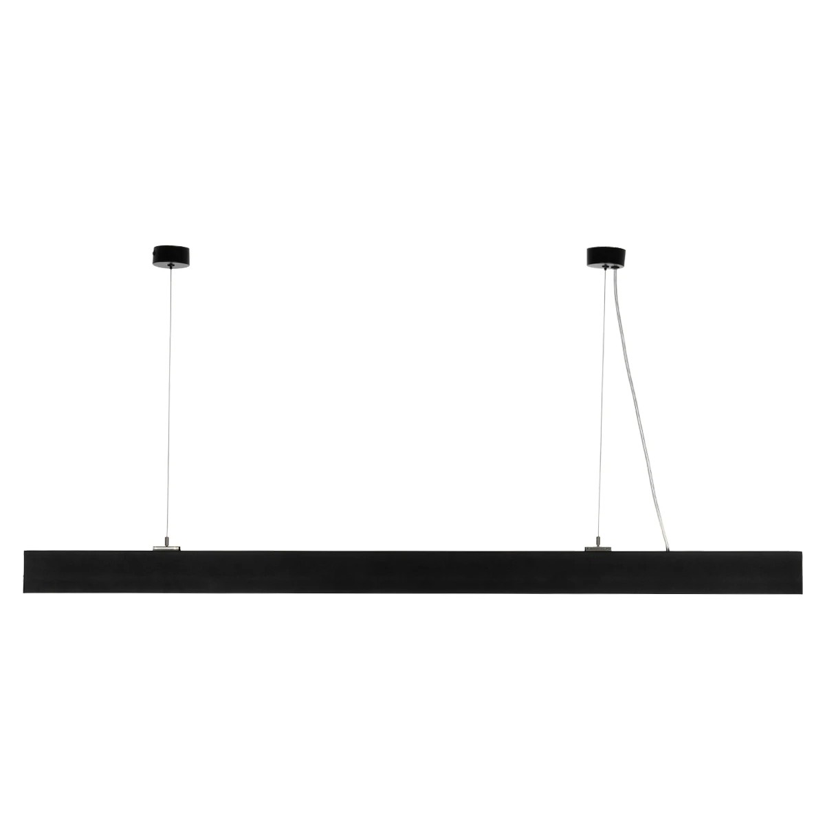 kelvo® ORION KLV-101-0362 Κρεμαστό Γραμμικό Φωτιστικό Οροφής LED 72W 7200lm 120° AC 220-240V IP20 Ρυθμιζόμενο Λευκό CCT με Χειριστήριο από 2700K έως 6000K Dimmable - Lumileds SMD Chip - Μαύρο Ματ - Μ120 x Π5.5 x Υ7cm - 3 Χρόνια Εγγύηση - Image 7