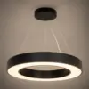 kelvo® RA KLV-101-0365 Κρεμαστό Φωτιστικό Οροφής LED 67W 6700lm 120° AC 220-240V IP20 Ρυθμιζόμενο Λευκό CCT με Χειριστήριο από 2700K έως 6000K Dimmable - Lumileds SMD Chip - Μαύρο Ματ - Μ60 x Π60 x Υ8cm - 3 Χρόνια Εγγύηση - Image 2