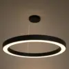 kelvo® RA KLV-101-0369 Κρεμαστό Φωτιστικό Οροφής LED 100W 10000lm 120° AC 220-240V IP20 Ρυθμιζόμενο Λευκό CCT με Χειριστήριο από 2700K έως 6000K Dimmable - Lumileds SMD Chip - Μαύρο Ματ - Μ120 x Π120 x Υ8cm - 3 Χρόνια Εγγύηση - Image 2
