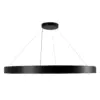 kelvo® RA KLV-101-0369 Κρεμαστό Φωτιστικό Οροφής LED 100W 10000lm 120° AC 220-240V IP20 Ρυθμιζόμενο Λευκό CCT με Χειριστήριο από 2700K έως 6000K Dimmable - Lumileds SMD Chip - Μαύρο Ματ - Μ120 x Π120 x Υ8cm - 3 Χρόνια Εγγύηση - Image 3