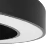 kelvo® RA KLV-101-0369 Κρεμαστό Φωτιστικό Οροφής LED 100W 10000lm 120° AC 220-240V IP20 Ρυθμιζόμενο Λευκό CCT με Χειριστήριο από 2700K έως 6000K Dimmable - Lumileds SMD Chip - Μαύρο Ματ - Μ120 x Π120 x Υ8cm - 3 Χρόνια Εγγύηση - Image 4
