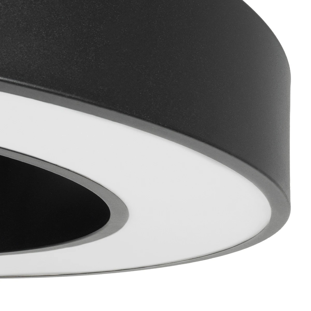 kelvo® RA KLV-101-0369 Κρεμαστό Φωτιστικό Οροφής LED 100W 10000lm 120° AC 220-240V IP20 Ρυθμιζόμενο Λευκό CCT με Χειριστήριο από 2700K έως 6000K Dimmable - Lumileds SMD Chip - Μαύρο Ματ - Μ120 x Π120 x Υ8cm - 3 Χρόνια Εγγύηση - Image 4