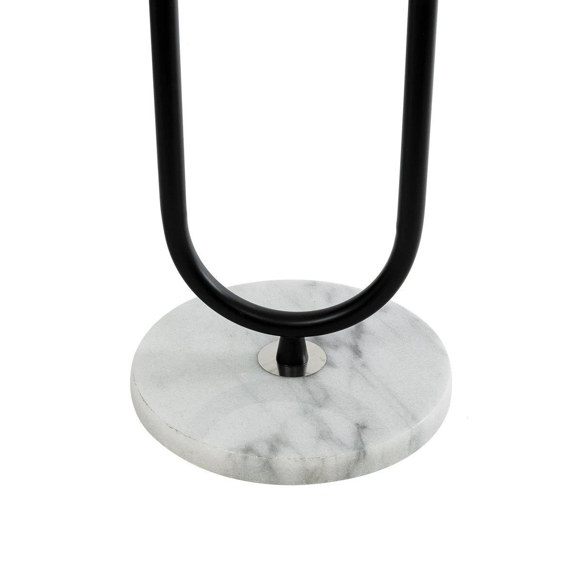 kelvo® CORDELIA KLV-102-0005 Επιδαπέδιο Φωτιστικό για Λάμπα με Ντουί 1 x E27 AC 220-240V IP20 - Μαύρο Ματ & Λευκό - Μ30 x Π34 x Υ180cm - Image 8