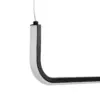 kelvo® LINARIA KLV-101-0255 Κρεμαστό Φωτιστικό Οροφής LED 36W 3600lm 180° AC 220-240V IP20 Ρυθμιζόμενο Λευκό CCT με Χειριστήριο από 2700K έως 6000K Dimmable - Lumileds SMD Chip - Μαύρο Ματ - Μ120 x Π2 x Υ10cm - 3 Χρόνια Εγγύηση - Image 4