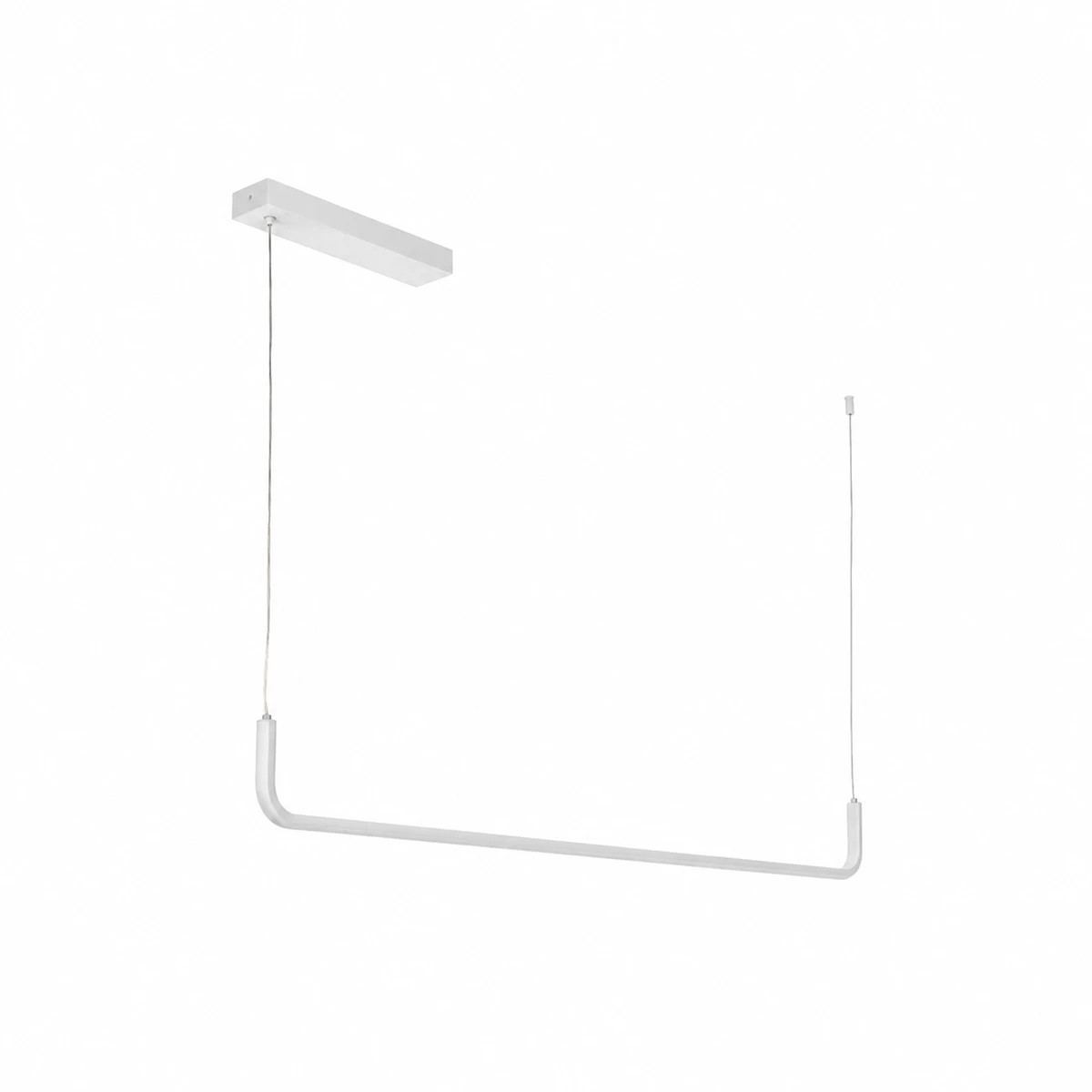 kelvo® LINARIA KLV-101-0256 Κρεμαστό Φωτιστικό Οροφής LED 36W 3600lm 180° AC 220-240V IP20 Ρυθμιζόμενο Λευκό CCT με Χειριστήριο από 2700K έως 6000K Dimmable - Lumileds SMD Chip - Λευκό Ματ - Μ120 x Π2 x Υ12cm - 3 Χρόνια Εγγύηση - Image 6