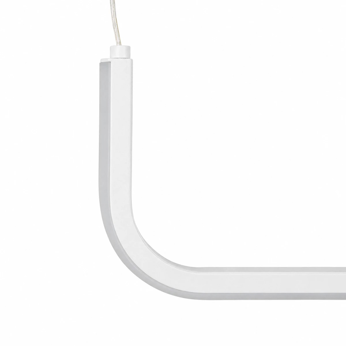 kelvo® LINARIA KLV-101-0256 Κρεμαστό Φωτιστικό Οροφής LED 36W 3600lm 180° AC 220-240V IP20 Ρυθμιζόμενο Λευκό CCT με Χειριστήριο από 2700K έως 6000K Dimmable - Lumileds SMD Chip - Λευκό Ματ - Μ120 x Π2 x Υ12cm - 3 Χρόνια Εγγύηση - Image 7