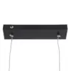 kelvo® LINARIA KLV-101-0258-V2 Κρεμαστό Φωτιστικό Οροφής LED 72W 7200lm 180° AC 220-240V IP20 Ρυθμιζόμενο Λευκό CCT με Χειριστήριο από 2700K έως 6000K Dimmable - Lumileds SMD Chip - Μαύρο Ματ - Μ220 x Π4 x Υ25cm - 3 Χρόνια Εγγύηση - Image 8
