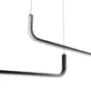 kelvo® LINARIA KLV-101-0258 Κρεμαστό Φωτιστικό Οροφής LED 72W 7200lm 180° AC 220-240V IP20 Ρυθμιζόμενο Λευκό CCT με Χειριστήριο από 2700K έως 6000K Dimmable - Lumileds SMD Chip - Μαύρο Ματ - Μ130 x Π4 x Υ25cm - 3 Χρόνια Εγγύηση - Image 4