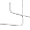 kelvo® LINARIA KLV-101-0259 Κρεμαστό Φωτιστικό Οροφής LED 72W 7200lm 180° AC 220-240V IP20 Ρυθμιζόμενο Λευκό CCT με Χειριστήριο από 2700K έως 6000K Dimmable - Lumileds SMD Chip - Λευκό Ματ - Μ130 x Π4 x Υ25cm - 3 Χρόνια Εγγύηση - Image 4