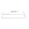 kelvo® LINARIA KLV-101-0259 Κρεμαστό Φωτιστικό Οροφής LED 72W 7200lm 180° AC 220-240V IP20 Ρυθμιζόμενο Λευκό CCT με Χειριστήριο από 2700K έως 6000K Dimmable - Lumileds SMD Chip - Λευκό Ματ - Μ130 x Π4 x Υ25cm - 3 Χρόνια Εγγύηση - Image 9