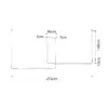 kelvo® LINARIA KLV-101-0260-V2 Κρεμαστό Φωτιστικό Οροφής LED 72W 7200lm 180° AC 220-240V IP20 Ρυθμιζόμενο Λευκό CCT με Χειριστήριο από 2700K έως 6000K Dimmable - Lumileds SMD Chip - Χρυσό Πλατίνα - Μ212 x Π4 x Υ20cm - 3 Χρόνια Εγγύηση - Image 5