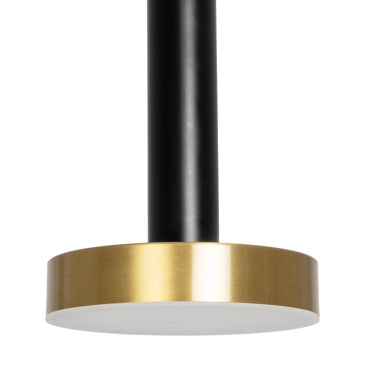 kelvo® ZANE KLV-101-0349 Κρεμαστό Φωτιστικό Οροφής LED 18W 1800lm 120° AC 220-240V IP20 Ρυθμιζόμενο Λευκό CCT με Χειριστήριο από 2700K έως 6000K Dimmable - Lumileds SMD Chip - Σατινέ Χρυσό Βούρτσας & Μαύρο Ματ - Μ15 x Π15 x Υ20cm - 3 Χρόνια Εγγύηση - Image 4