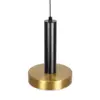 kelvo® ZANE KLV-101-0349 Κρεμαστό Φωτιστικό Οροφής LED 18W 1800lm 120° AC 220-240V IP20 Ρυθμιζόμενο Λευκό CCT με Χειριστήριο από 2700K έως 6000K Dimmable - Lumileds SMD Chip - Σατινέ Χρυσό Βούρτσας & Μαύρο Ματ - Μ15 x Π15 x Υ20cm - 3 Χρόνια Εγγύηση - Image 9