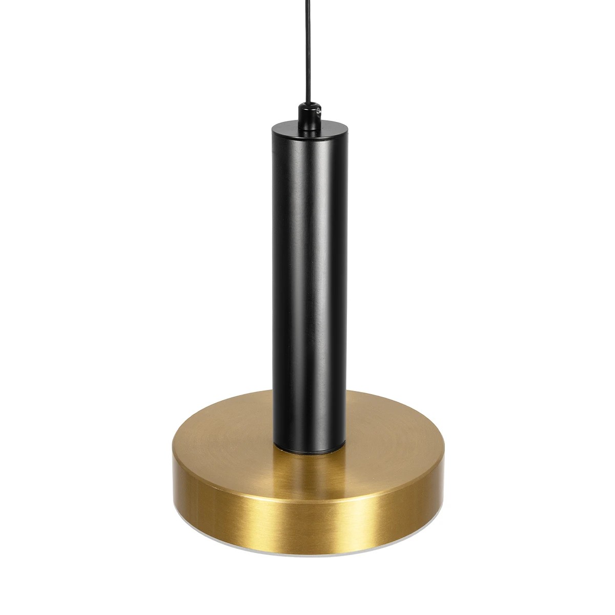 kelvo® ZANE KLV-101-0349 Κρεμαστό Φωτιστικό Οροφής LED 18W 1800lm 120° AC 220-240V IP20 Ρυθμιζόμενο Λευκό CCT με Χειριστήριο από 2700K έως 6000K Dimmable - Lumileds SMD Chip - Σατινέ Χρυσό Βούρτσας & Μαύρο Ματ - Μ15 x Π15 x Υ20cm - 3 Χρόνια Εγγύηση - Image 9