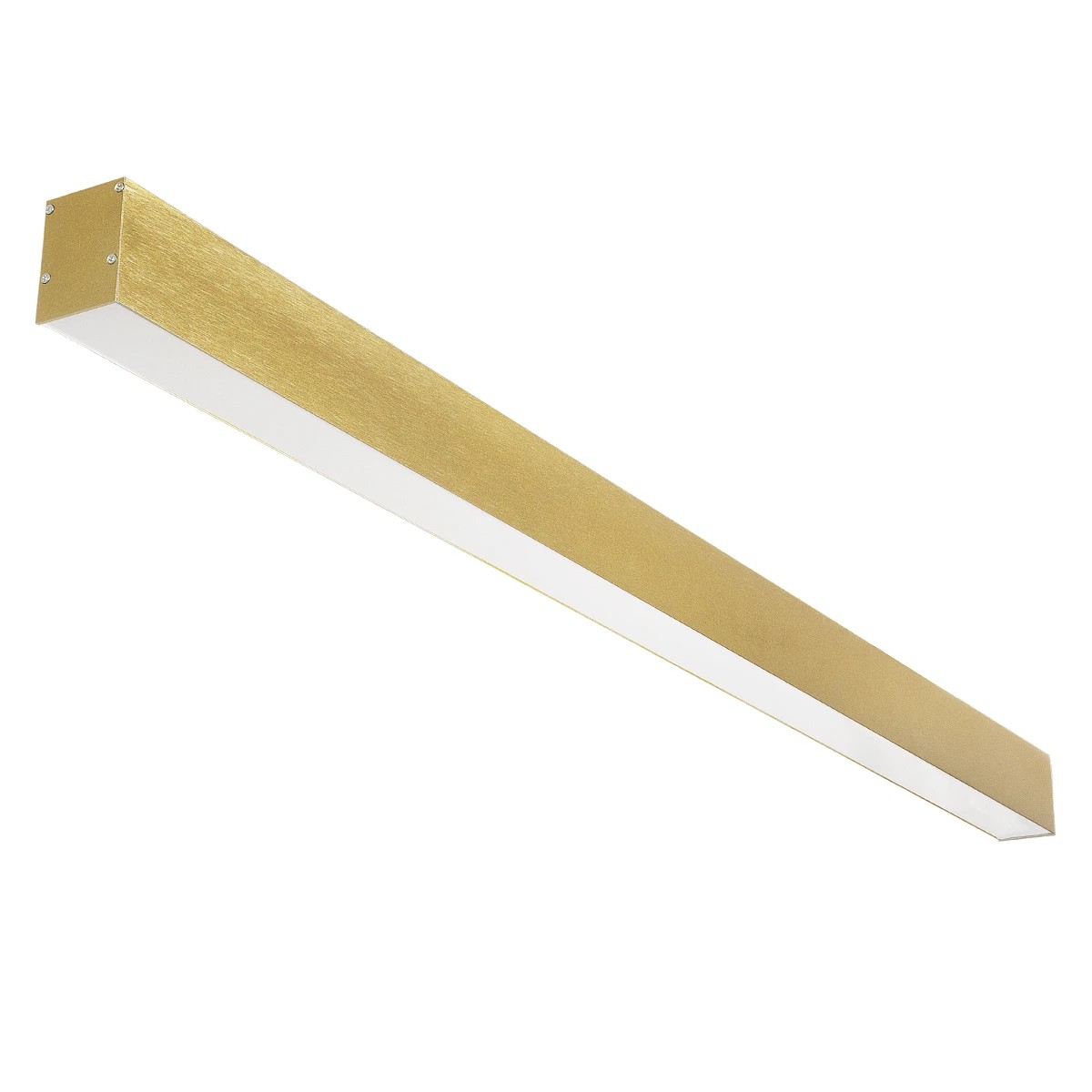 kelvo® ORION KLV-101-0364-V2 Γραμμικό Φωτιστικό Οροφής LED 72W 7200lm 120° AC 220-240V IP20 Ρυθμιζόμενο Λευκό CCT με Χειριστήριο από 2700K έως 6000K Dimmable - Lumileds SMD Chip - Χρυσό Πλατίνα - Μ120 x Π5 x Υ7cm - 3 Χρόνια Εγγύηση - Image 3