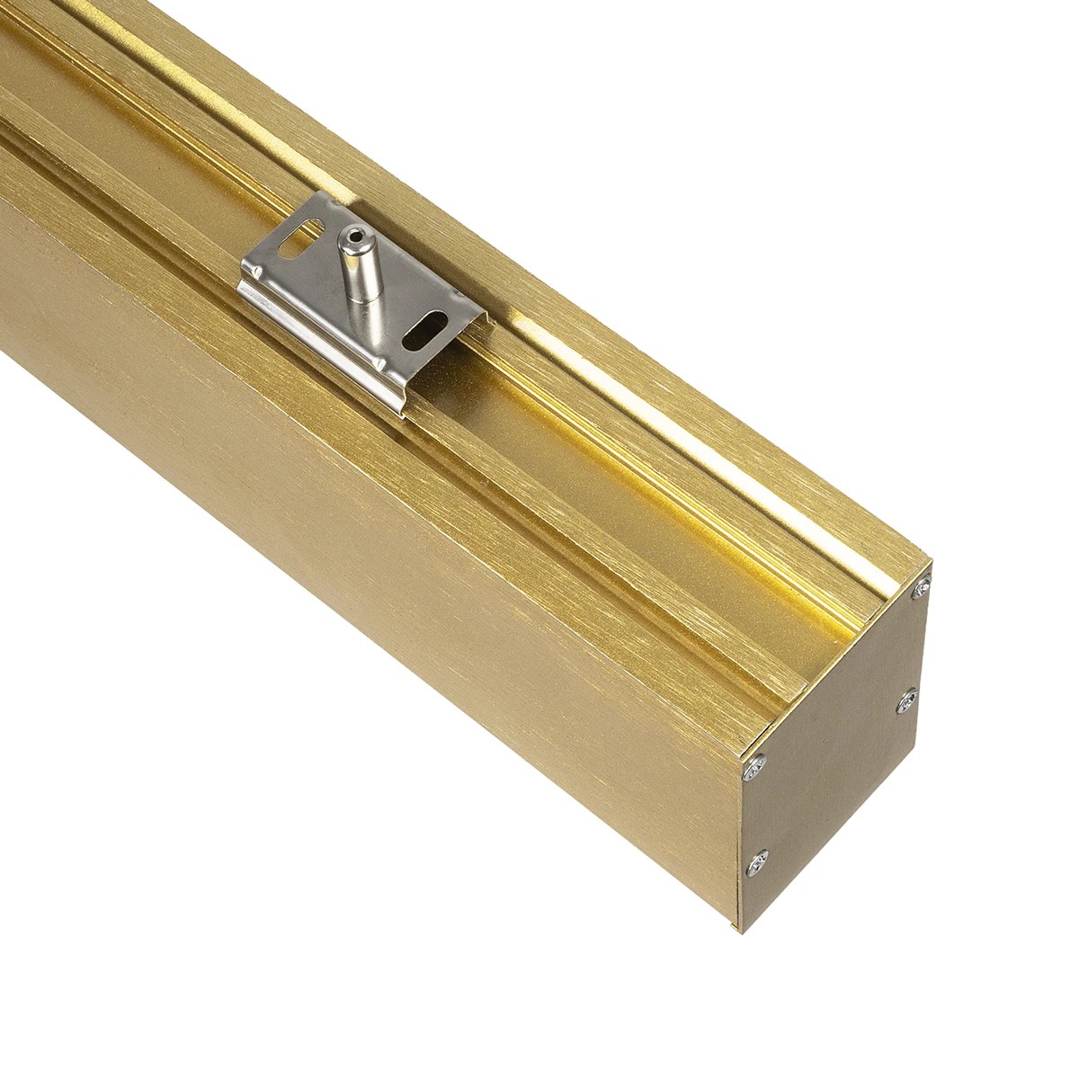 kelvo® ORION KLV-101-0364-V2 Γραμμικό Φωτιστικό Οροφής LED 72W 7200lm 120° AC 220-240V IP20 Ρυθμιζόμενο Λευκό CCT με Χειριστήριο από 2700K έως 6000K Dimmable - Lumileds SMD Chip - Χρυσό Πλατίνα - Μ120 x Π5 x Υ7cm - 3 Χρόνια Εγγύηση - Image 8