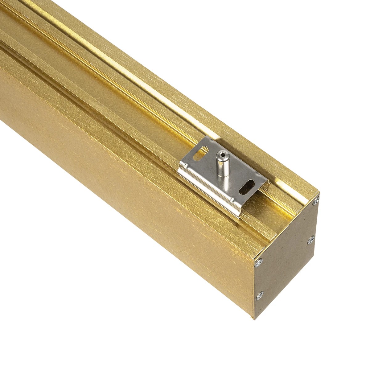 kelvo® ORION KLV-101-0364-V2 Γραμμικό Φωτιστικό Οροφής LED 72W 7200lm 120° AC 220-240V IP20 Ρυθμιζόμενο Λευκό CCT με Χειριστήριο από 2700K έως 6000K Dimmable - Lumileds SMD Chip - Χρυσό Πλατίνα - Μ120 x Π5 x Υ7cm - 3 Χρόνια Εγγύηση - Image 9