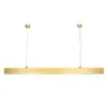 kelvo® ORION KLV-101-0364 Γραμμικό Κρεμαστό Φωτιστικό Οροφής LED 72W 7200lm 120° AC 220-240V IP20 Ρυθμιζόμενο Λευκό CCT με Χειριστήριο από 2700K έως 6000K Dimmable - Lumileds SMD Chip - Χρυσό Πλατίνα - Μ120 x Π5 x Υ7cm - 3 Χρόνια Εγγύηση - Image 8