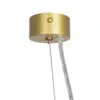 kelvo® ORION KLV-101-0364 Γραμμικό Κρεμαστό Φωτιστικό Οροφής LED 72W 7200lm 120° AC 220-240V IP20 Ρυθμιζόμενο Λευκό CCT με Χειριστήριο από 2700K έως 6000K Dimmable - Lumileds SMD Chip - Χρυσό Πλατίνα - Μ120 x Π5 x Υ7cm - 3 Χρόνια Εγγύηση - Image 11