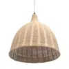 kelvo® BAHAMAS KLV-102-0002 Κρεμαστό Φωτιστικό Οροφής για Λάμπα με Ντουί E27 AC 220-240V IP20 - Μπεζ - Μ45 x Π45 x Υ47cm - Image 9