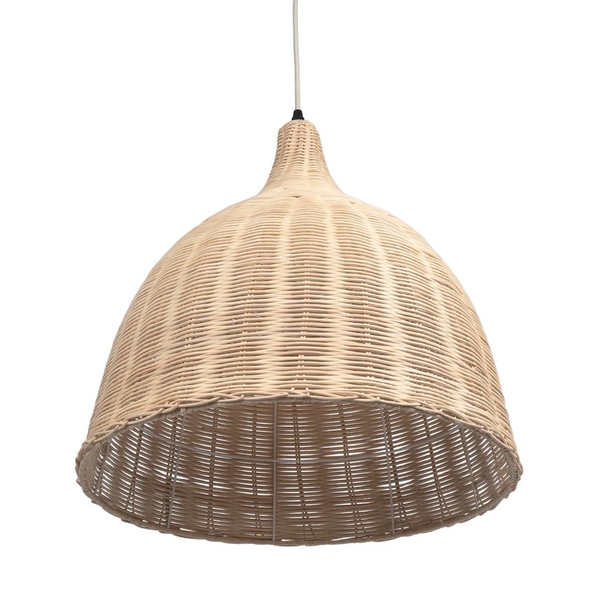 kelvo® BAHAMAS KLV-102-0002 Κρεμαστό Φωτιστικό Οροφής για Λάμπα με Ντουί E27 AC 220-240V IP20 - Μπεζ - Μ45 x Π45 x Υ47cm - Image 9