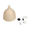 kelvo® BAHAMAS KLV-102-0002 Κρεμαστό Φωτιστικό Οροφής για Λάμπα με Ντουί E27 AC 220-240V IP20 - Μπεζ - Μ45 x Π45 x Υ47cm - Image 13